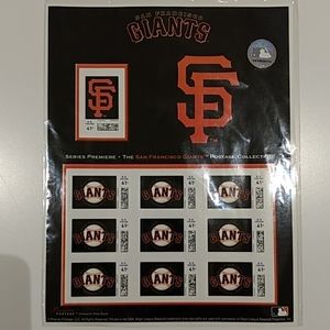 SF Giants Series Premiere Postage Collection